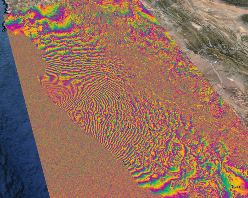 Illustration for article titled This is How Much the Ground Moved During Chile's Massive Earthquake